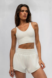 Shorts fluides de complexe hôtelier