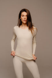 Haut essentiel à manches longues